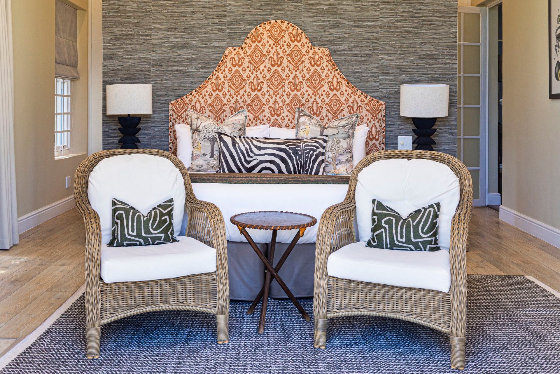 View room options at La Cabriere in Franschhoek